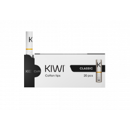Tips in Cotone White per Kiwi